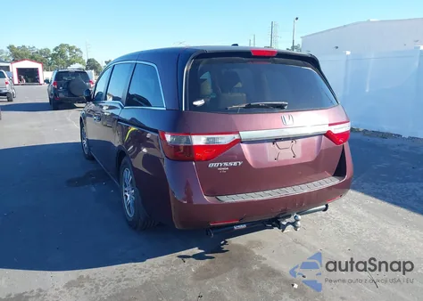 2012 Honda Odyssey Ex-L from USA, damaged, VIN 5FNRL5H64CB118157